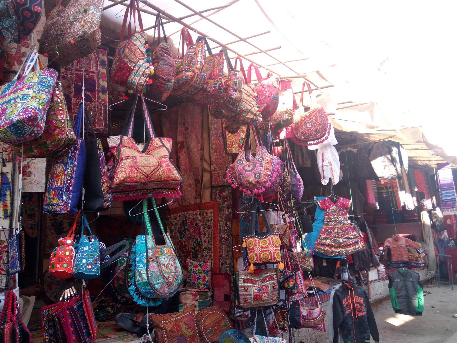 It’s a blend of hippie and ethnic culture seen on Pushkar streets