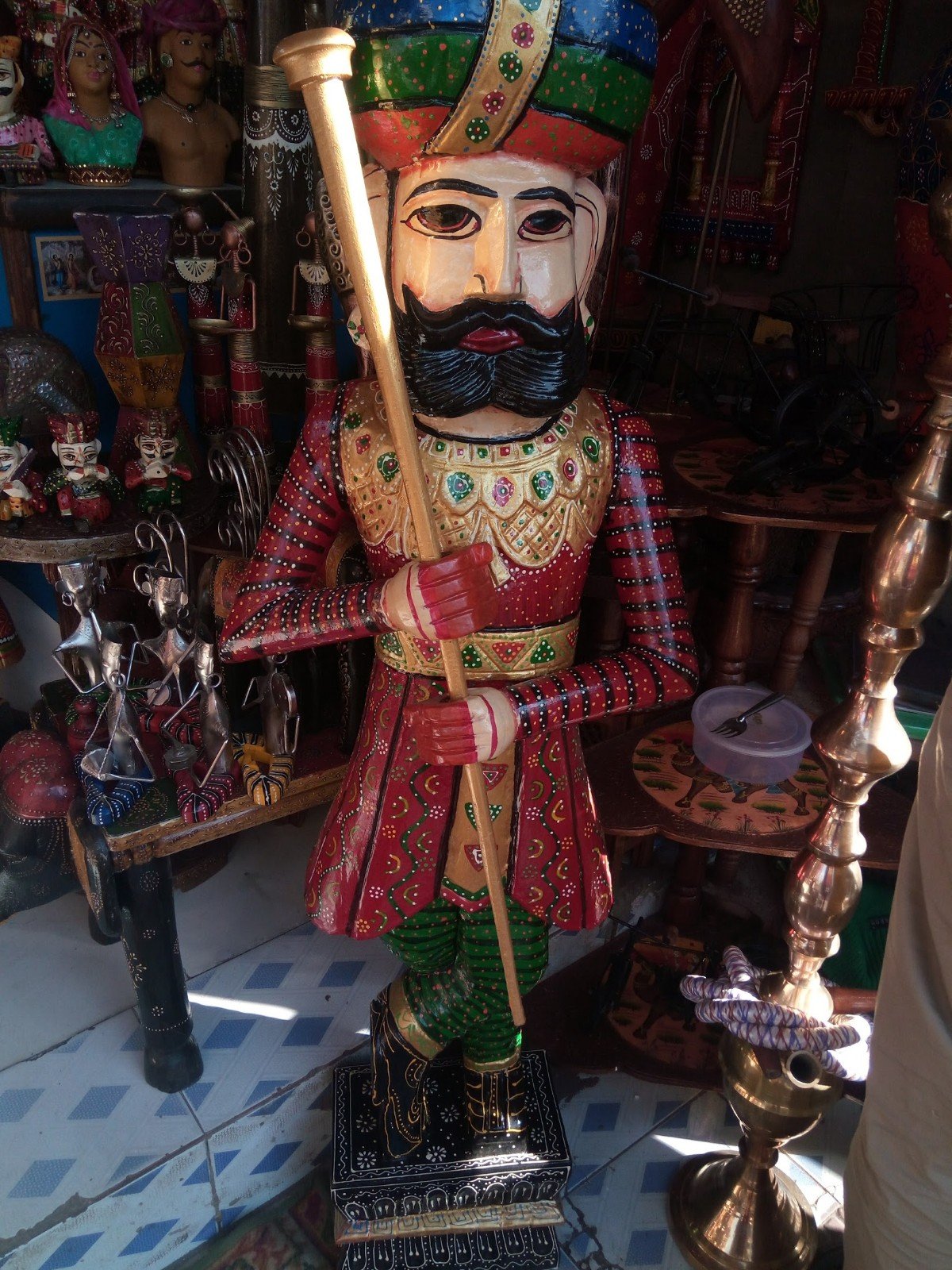 It’s a blend of hippie and ethnic culture seen on Pushkar streets